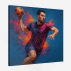 Tableau handballeur