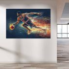 Tableau mural basketball