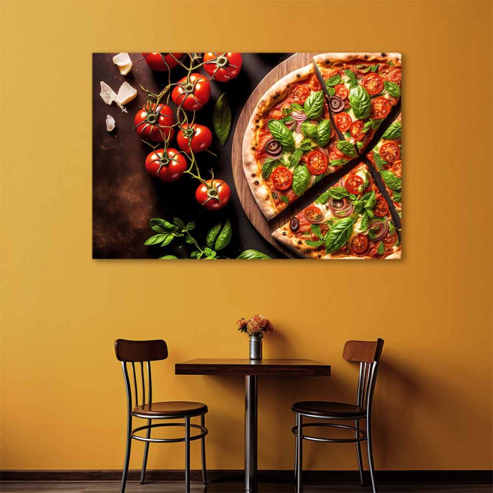 Tableau mural restaurant pizzeria Tableau mural restaurant pizzeria