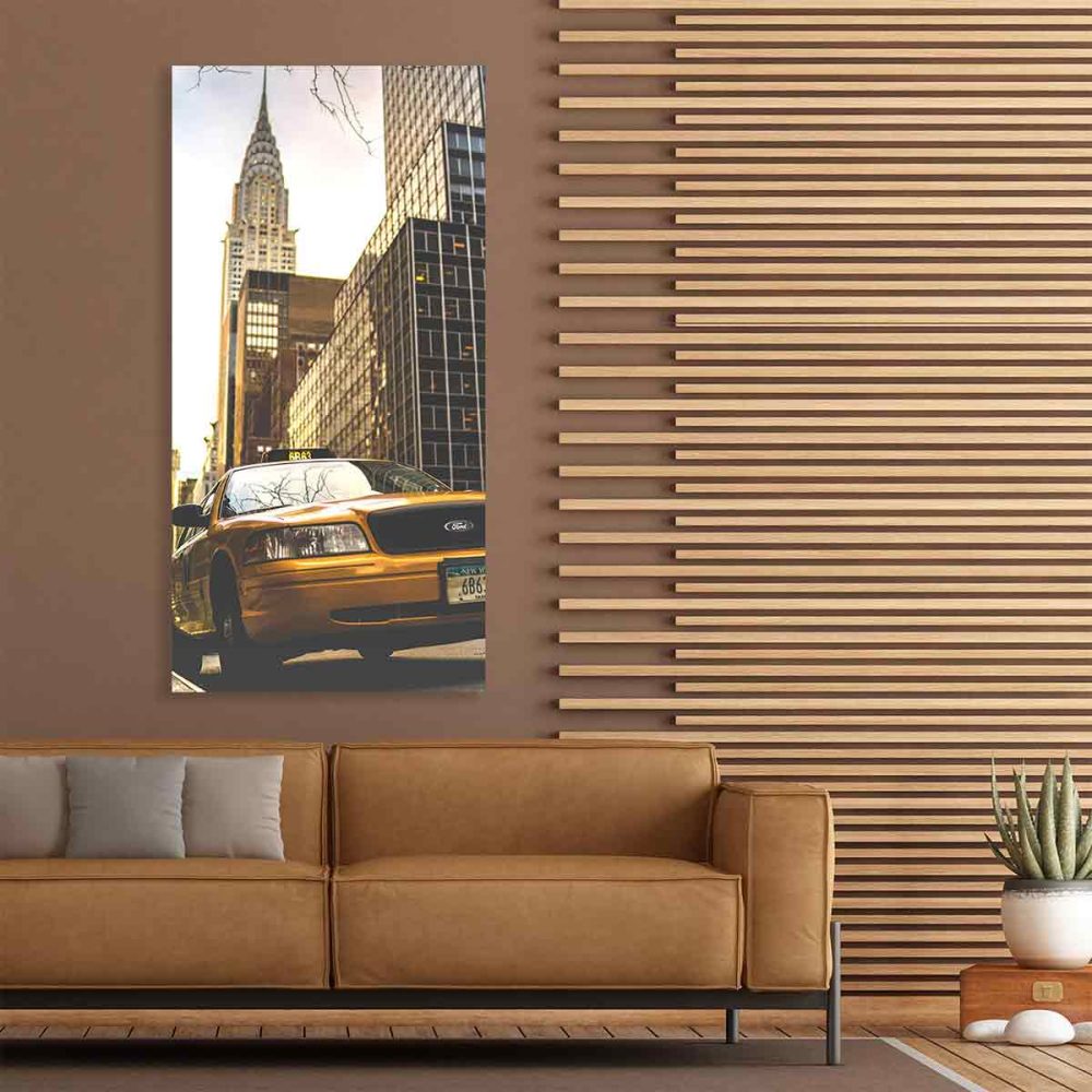 Décoration New-York taxi