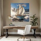 Tableau bateau voilier