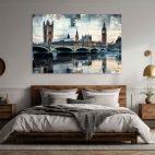 Tableau Londres chambre