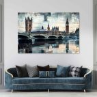 Tableau Londres hôtel