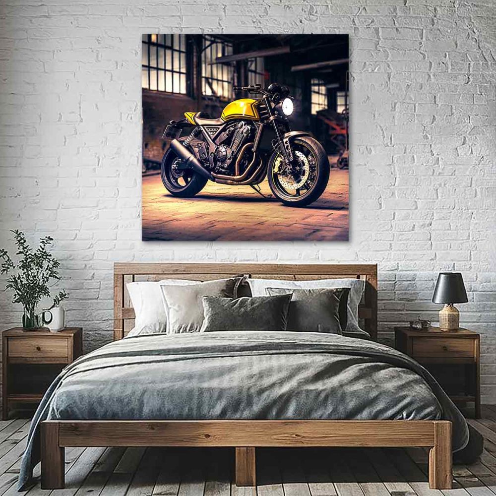 Tableau moto-Cafe Racer-01 Tableau moto-Cafe Racer-01