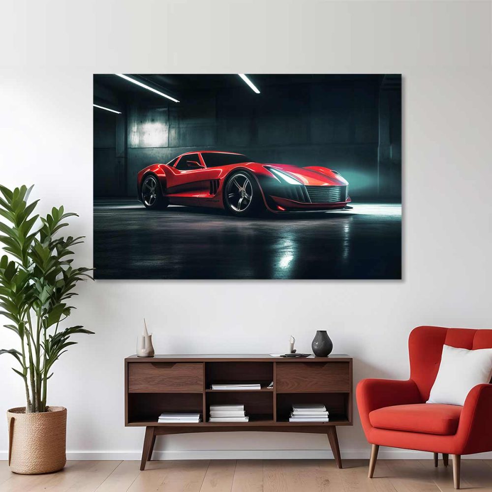 Tableau voiture de sport