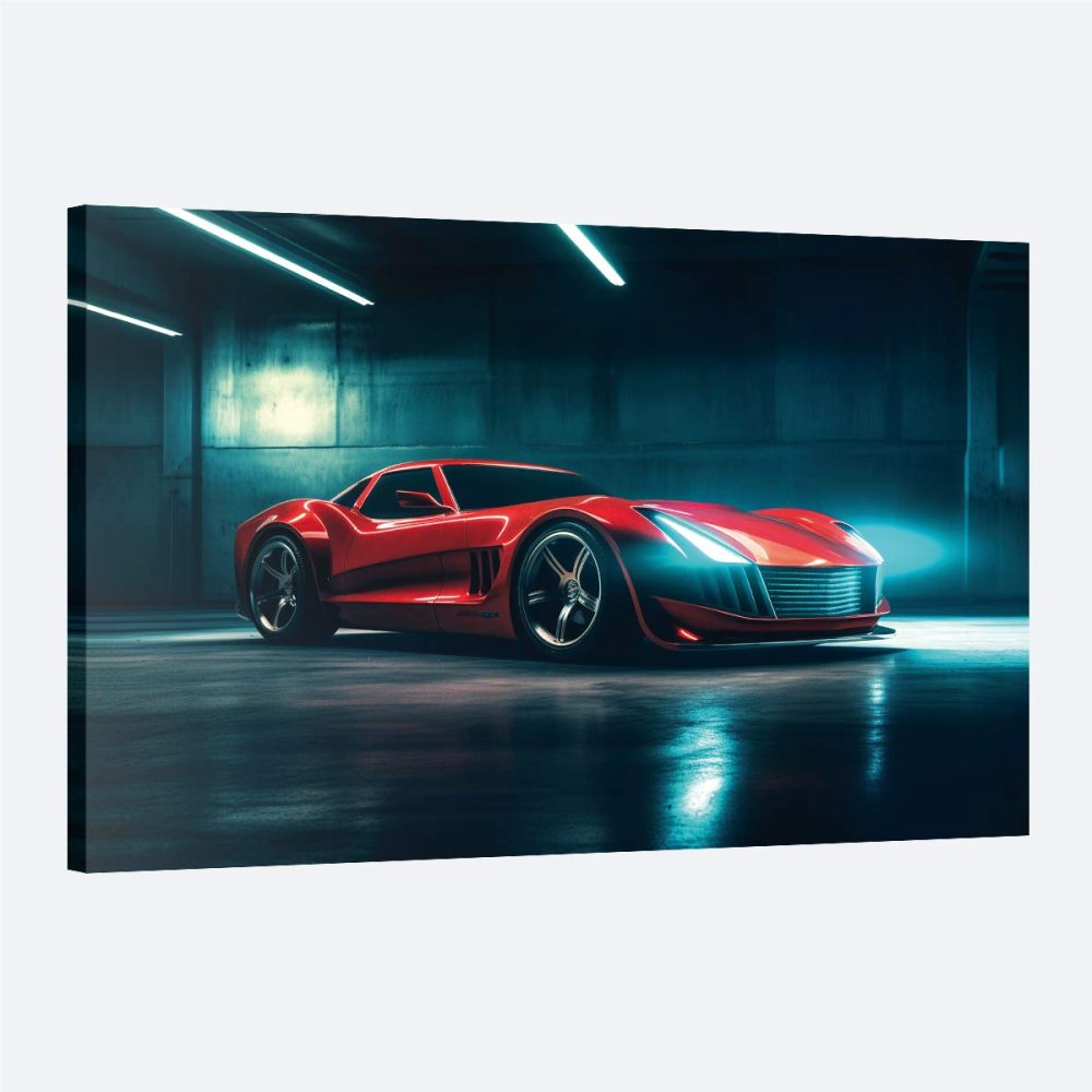 Tableau voiture de sport