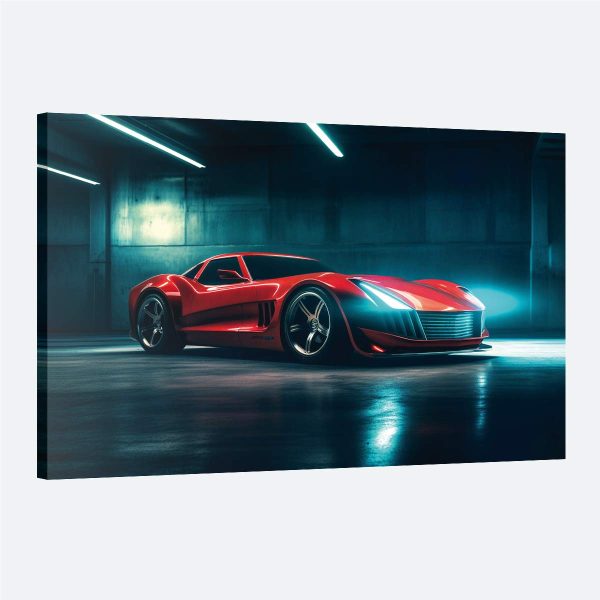 Tableau voiture de sport
