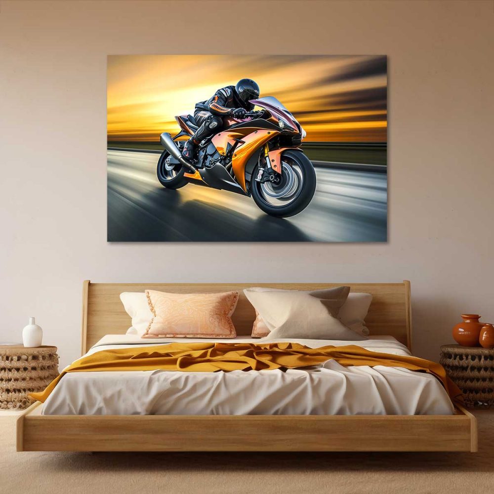 Cadre moto de course