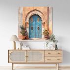 Cadre oriental porte
