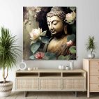 Cadre zen Bouddha