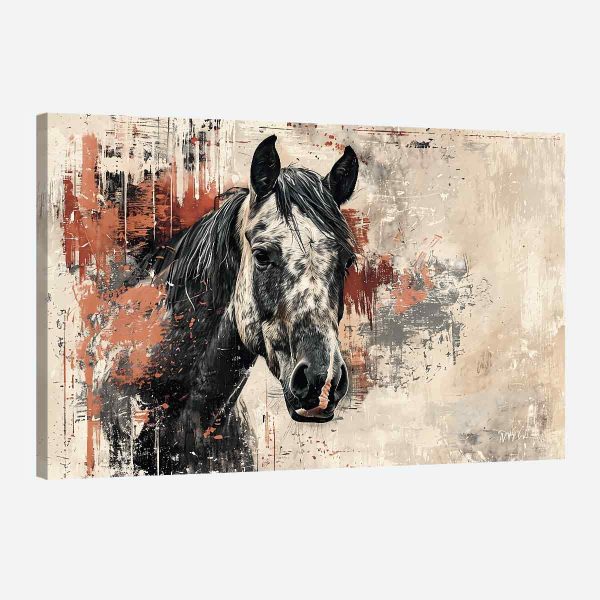 Décoration cheval abstrait Décoration cheval abstrait