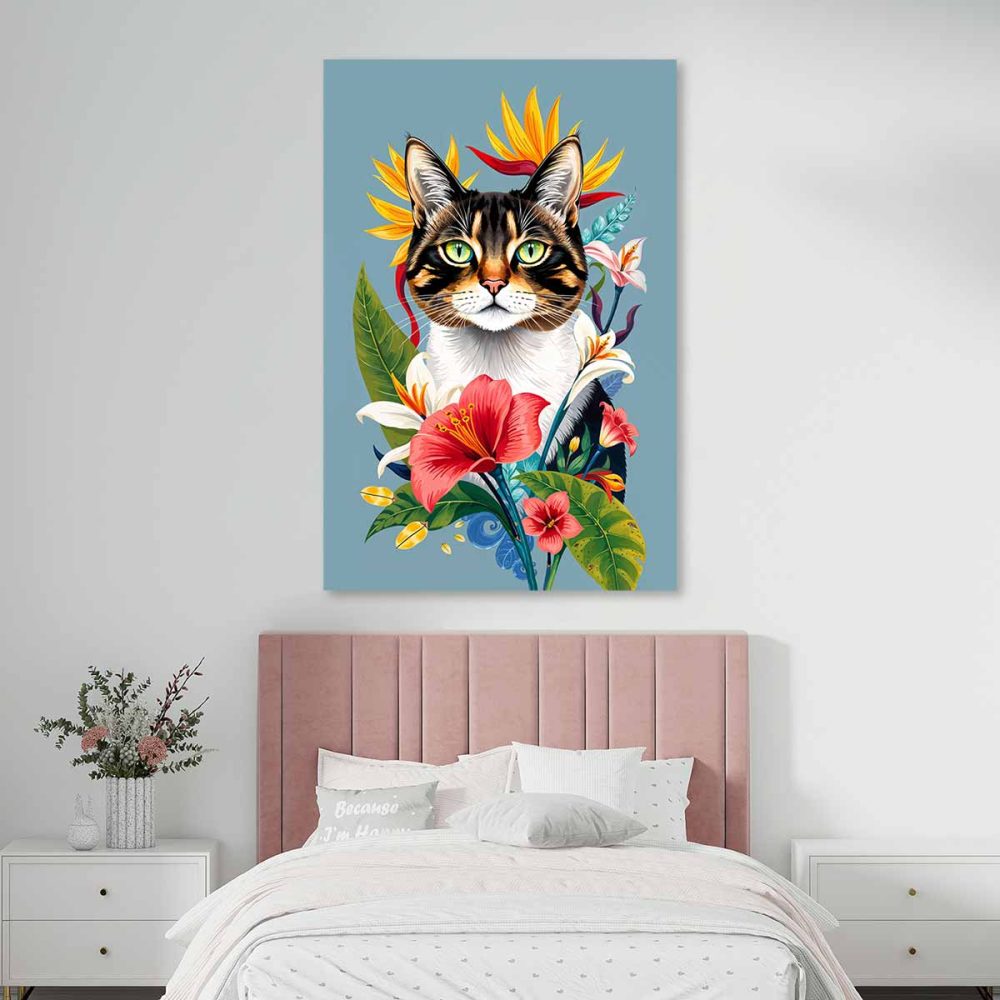 Décoration murale chat