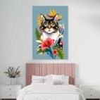 Décoration murale chat