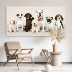 Poster chiens décoration