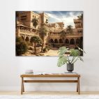 Poster oriental paysage