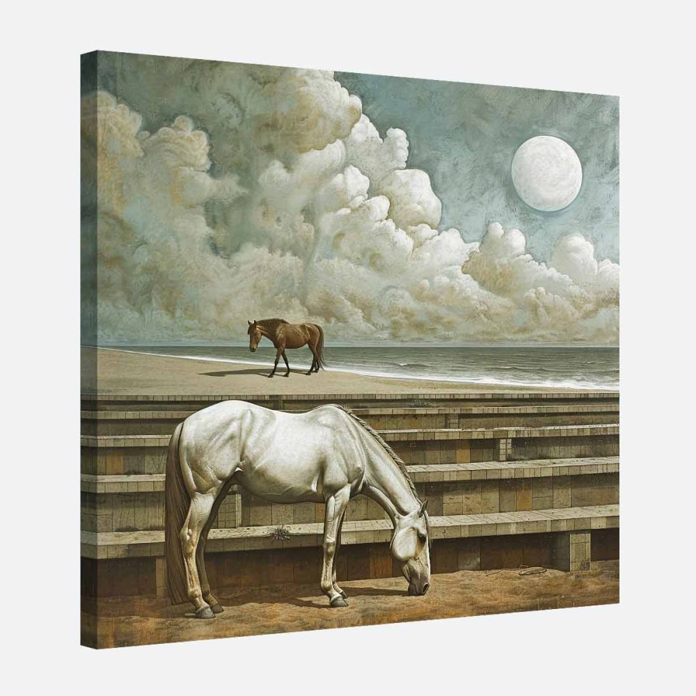 Tableau cheval vintage Tableau cheval vintage
