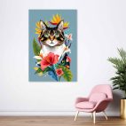 Tableau déco chat