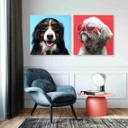 Tableau déco chien