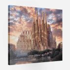 Tableau espagne Sagrada Familia
