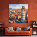 Tableau Italie Tour de Pise
