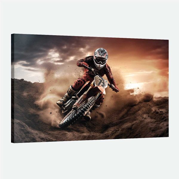 Tableau moto cross