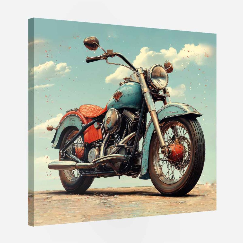 Tableau moto vintage Tableau moto vintage