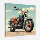 Tableau moto vintage