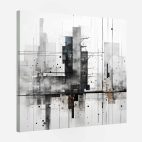Tableau mural industriel