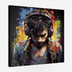 Tableau mural musique