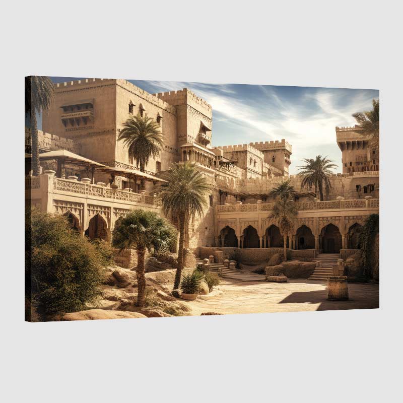 Tableau oriental paysage Tableau oriental paysage