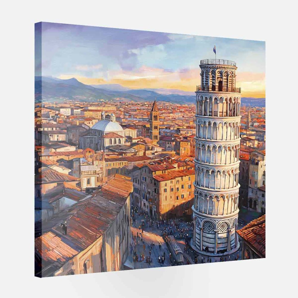 Poster Italie Tour de Pise