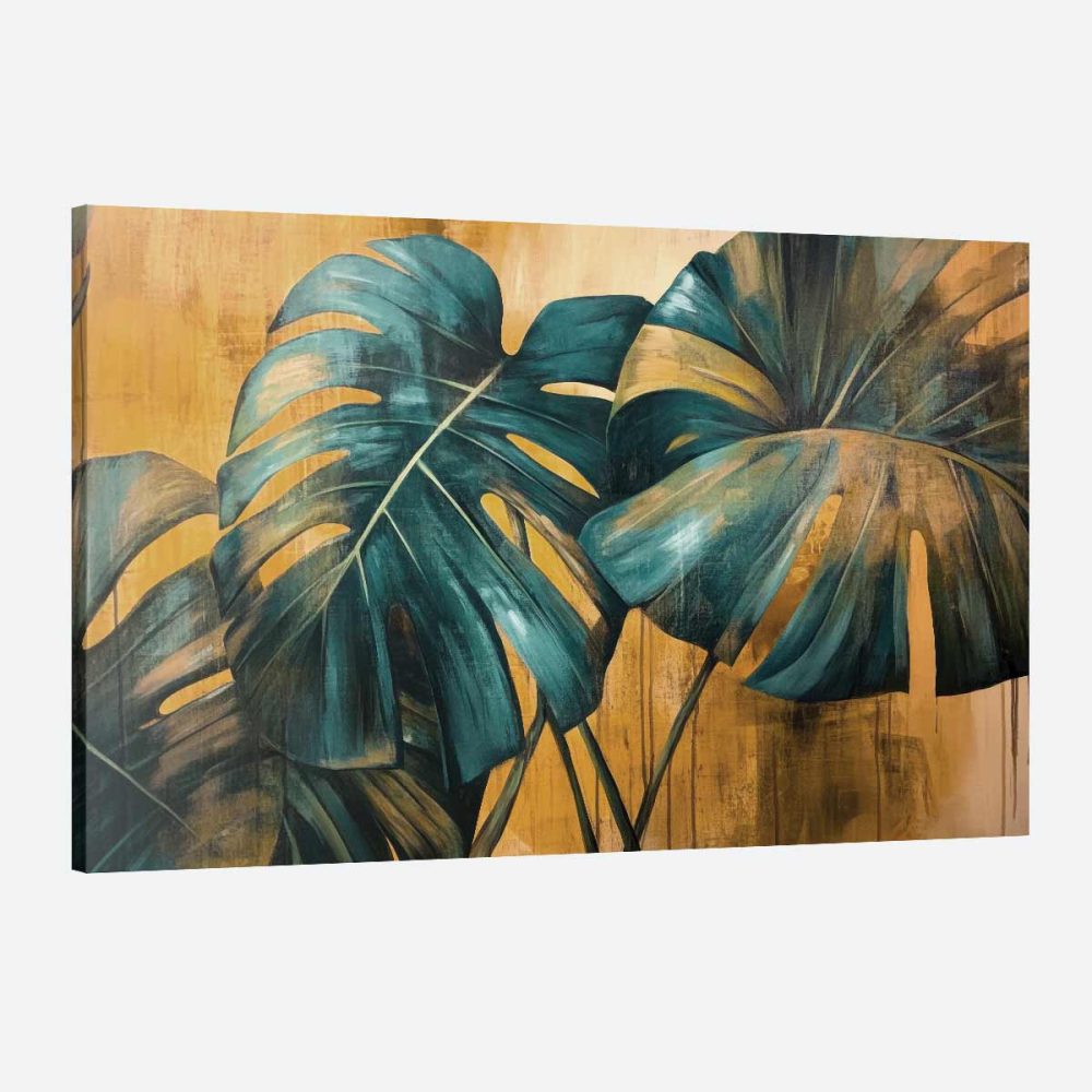 Tableau tropical moderne