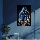 Tableau vélo cycliste course