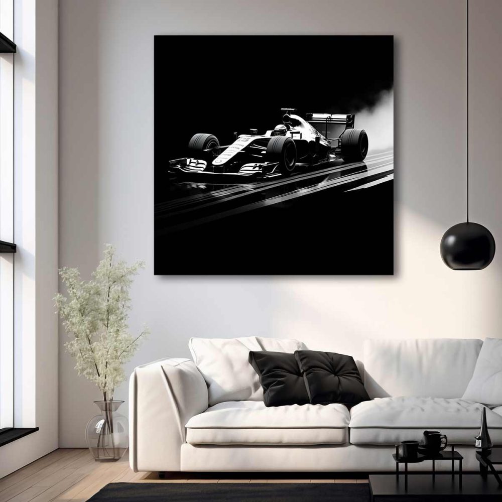 Décoration voiture f1