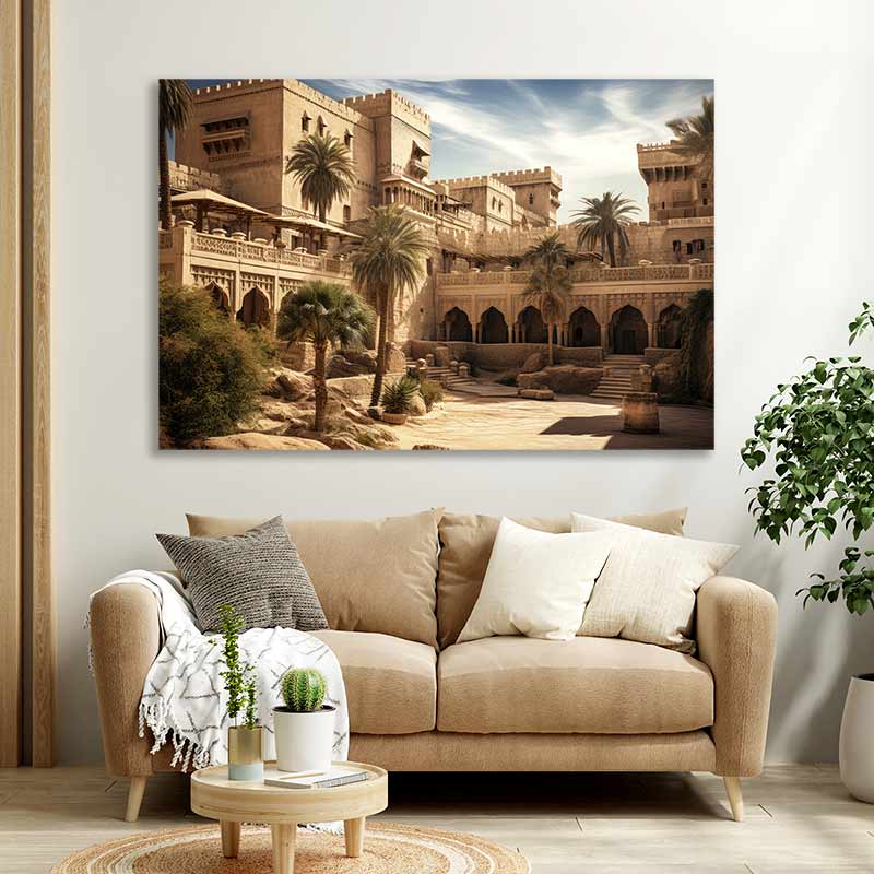 Toile orientale paysage Toile orientale paysage