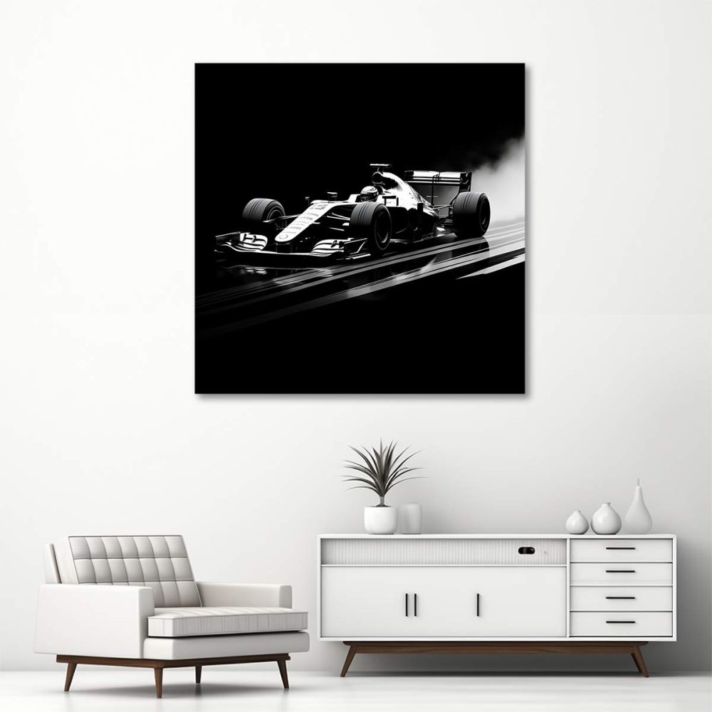 Toile voiture f1