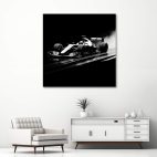 Toile voiture f1