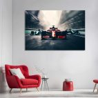 Toile voiture formule 1