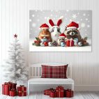 Décoration de Noël-animaux fun