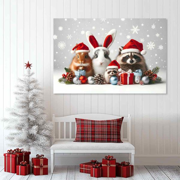 Décoration de Noël-animaux fun