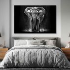 Tableau éléphant-afrique