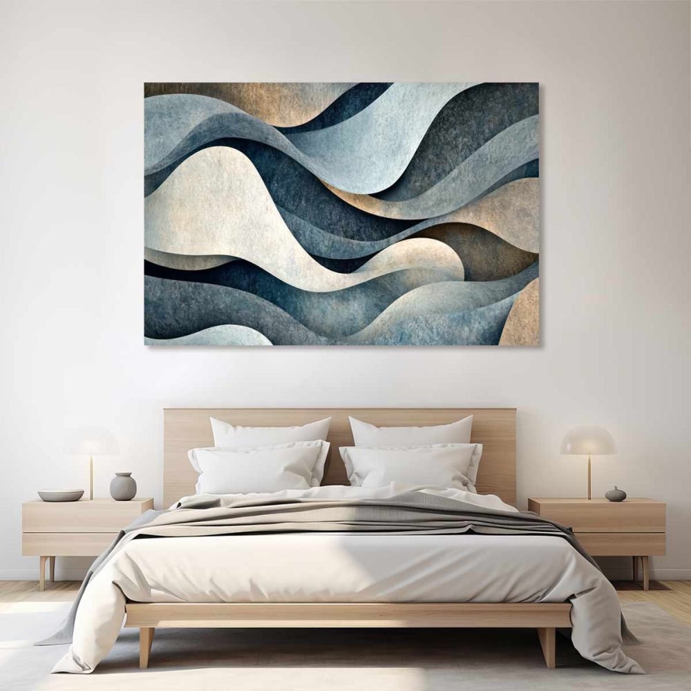 Tableau abstrait salon Tableau abstrait salon