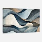 Tableau abstrait salon