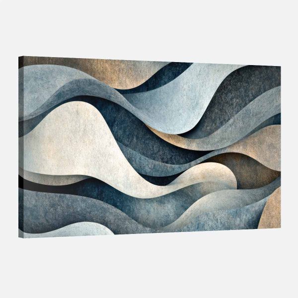 Tableau abstrait salon