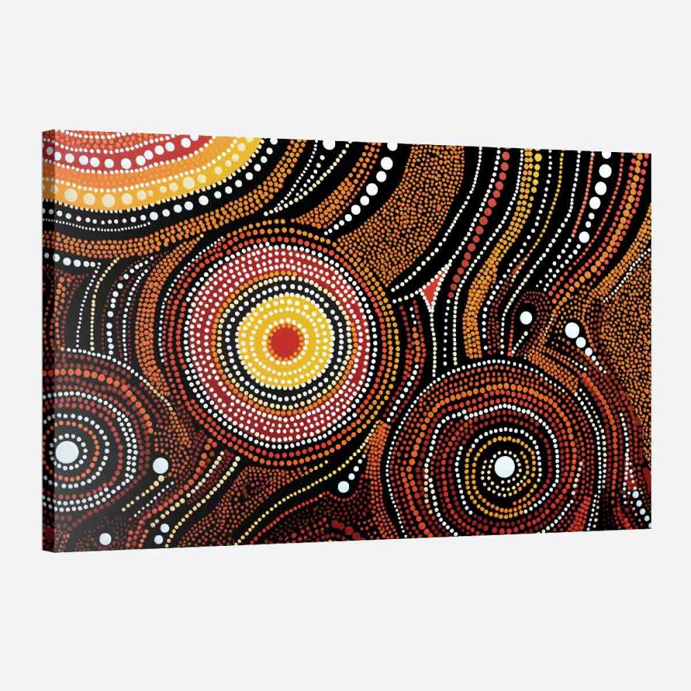 Tableau africain abstrait Tableau africain abstrait