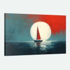 Tableau bateau peinture