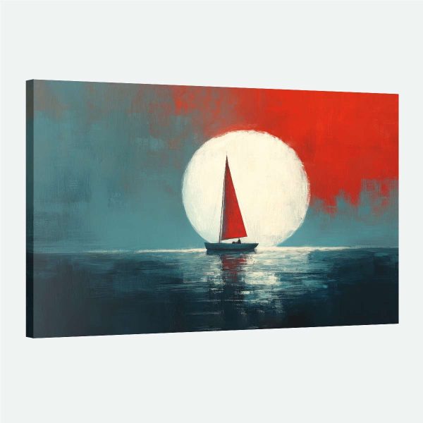 Tableau bateau peinture