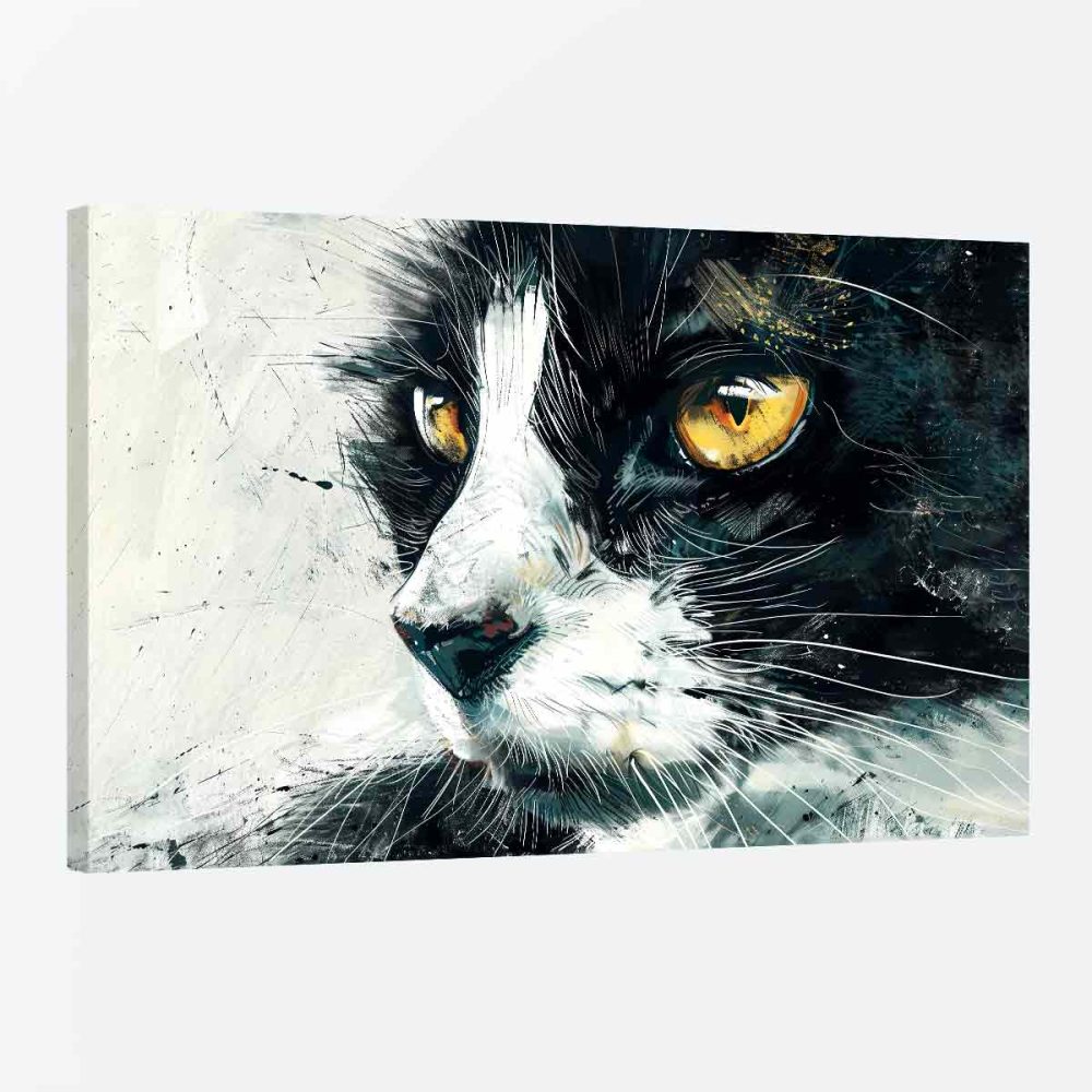 Tableau chat peinture Tableau chat peinture