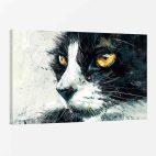 Tableau chat peinture