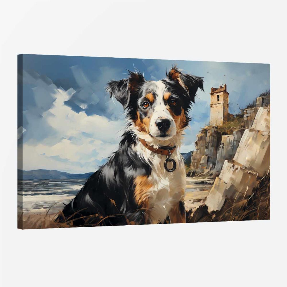 Tableau chien-berger australien Tableau chien-berger australien